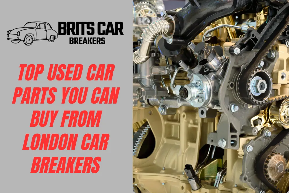 Top Used Car Parts You Can Buy from London Car Breakers