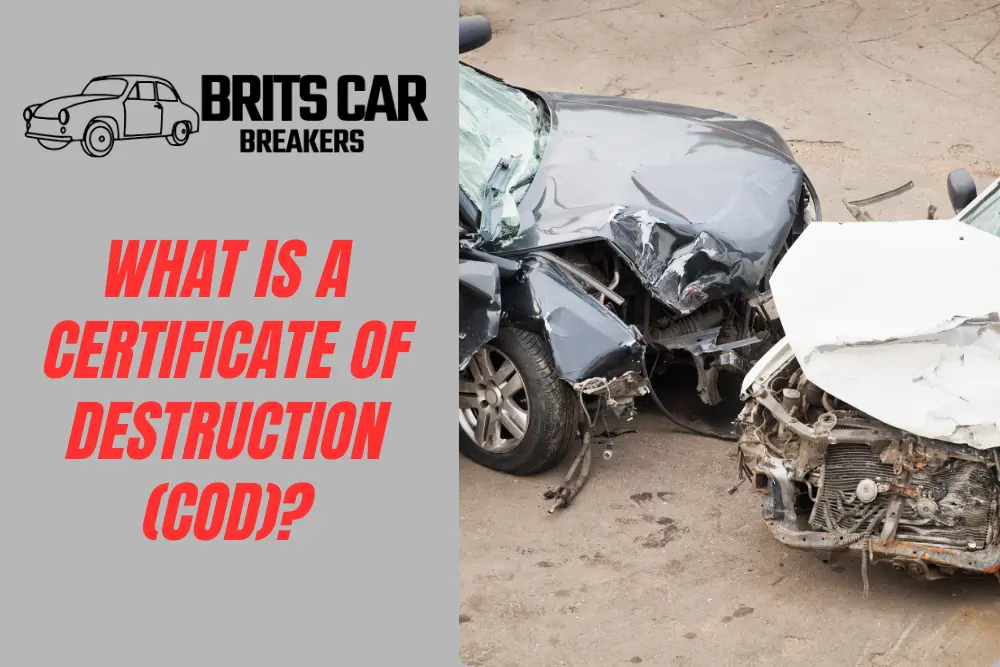 Certificate of Destruction