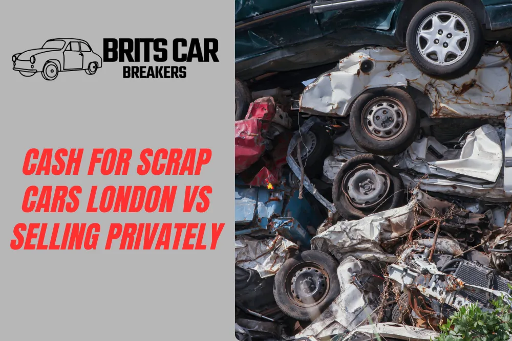 Cash for Scrap Cars London vs Selling Privately